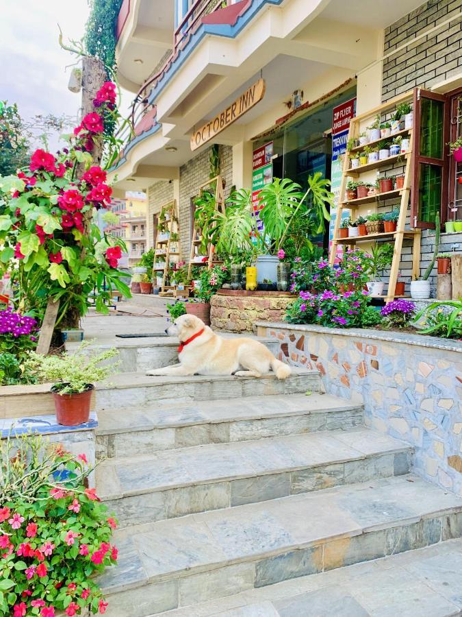 Hotel October Inn Pokhara Exterior foto