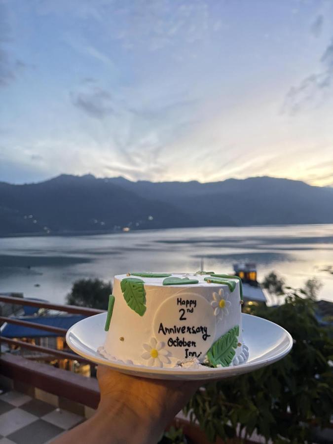 Hotel October Inn Pokhara Exterior foto