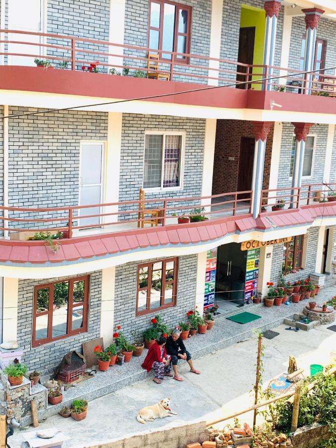 Hotel October Inn Pokhara Exterior foto